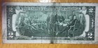 2013  2 Dollar Bill - Ink Error