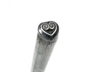 Metal Punch Design Stamp Decorative Heart Design Jewelry Making Stamp   Swd 2