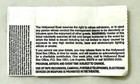 Radiohead 2003 Concert Ticket Stub Hollywood Bowl Hail To The Thief Tour