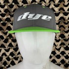 New Dye Lrg Logo Snap Back Hat - Grey lime