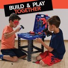 Play22 Kids Tool Workbench 76 Set - Kids Tool Set With Electronic Play Drill    