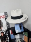 Michael Jackson Hand-signed White Fedora Hat W  Coa