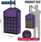 Ultra Slow Feed Horse Hay Bag Net Front  3pack  1 Black  2 Purple 