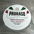 2x Proraso White Pre Shave Cream For Sensitive Skin  Green Tea  Oat  New No Box 