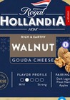 Whole Wheel Gouda Cheese W walnut 10lb Holandia Premium Quality