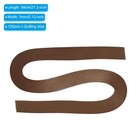Quilling Strips Paper 120pcs 3mm 54cm Origami Paper Coffee Color