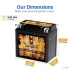 Ytx5l-bs  High Performance - Maintenance Free - Sealed Agm Motorcycle Battery