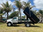 07 Ford F750 Dump Non Cdl 5 9l Cummins Diesel 1 Owner Fl Gov Fleet Truck Pre Def