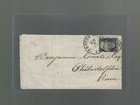 1863 Us Scott 73 Boston - Philadelphia Pennsylvania Abolitionist Benjamin Coates