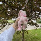 Bunny Rabbit Plush Pastel Russ Berrie Rainbow Floppy Lovey Stuffed Animal