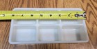 Vintage American Cabinet Co   Milkglass Dental Instrument Tray 6 Section Vgc 
