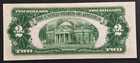 1953a  2 00 Two Dollar Red Seal Star Note Uncirculated  a Block
