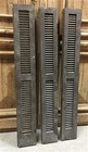 Wood Shutters Lot Victorian Window Louver Plantation Door Mission Vintage A82 