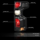 For 19-24 Silverado 1500 2500hd 3500hd Black smoked Tail Light Brake Lamps Pair