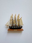 Ooak Vintage 1 12 Scale Dollhouse Miniature Clipper Ship By Bud Gillick - 1991