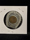 1930 Encased Lincoln Wheat Cent Keep Me And Never Go Broke Good Luck Token