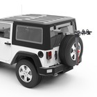 Yakima Spareride Vehicle Rear Spare Tire Mounted 2 Bike Bicycle Rack  Gray black
