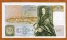 Great Britain 50 Pounds  1988-1991  P-381b Qeii  Aunc England