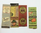 Vintage 16 Matchbook Cover Matchcover Lot Clothing Stores Hats Shoes Barber  