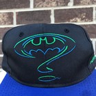 Vintage 1994 Batman Forever Riddler Movie Promo Dc Comics Black Snapback Hat Cap