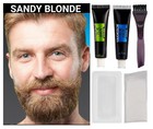 Beard   Mustache Hair Dye Cream     Fast Gray white Coverage Black brown blonde