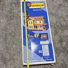 New Vintage Farmhouse Dura Craft Fh 505 Miniature Wooden Doll House Kit 8 Room