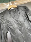 Vtg Reldan Made In England Corset Top Ladies S Black Gothic Victorian Steampunk