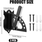 2pcs Deer Skull Mount Hanger  European Euro Mount Skull Hanger Elk Skull Wall Mo