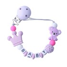 Pacifier Chain Clip Anti-drop Chain Dummy Clips Baby Pacifier Clips Nipple Clip