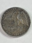 1925 Stone Mountain Half Dollar 90  Silver Commemorative Coin Natural Patina