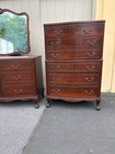 67895 Elegant Mahogany 5-piece Full Size Bedroom Set With Mirror And Dresser