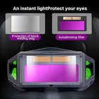 Deecozy Auto Darkening Welding Goggles  True Color Solar Powered Welding 