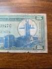 Usa  Series 681 five Cents Military Payment  Certificate  Mpc 