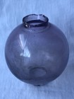 Three And One Half Inch Sun Colored Amethyst Lightning Rod Ball For Display Home
