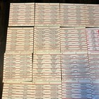Large Lot Of 250 Original Jukebox Record Title Strips - 25 Sheets Of 10  924
