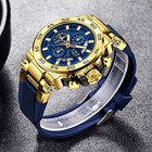     luxury Men Watch Quartz Diver Sport 5atm Waterproof Multifunction Wristwatch