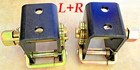 2  Demco Tie Down Flat Hook Net Straps   L   R Lashing Winch Ratchet Binders