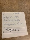 Elvis Presley Rare Original July  1969 Fan Taken Kodak Shot- Virginia Coons Sign