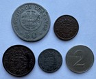 5pcs Angola Portuguese Colony And Peoples Republic Coins Centavos Escudo Kwanzas