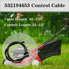 532194653 Control Cable For Ayp 194653 Husq 62522fe 65022es Walk-behind Mower   