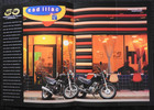1998 Honda Nighthawk 750 Motorcycle Sales Brochure Minty