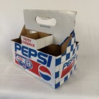Richard Petty 1992 Pepsi Longneck Empty 6 Pack Cardboard Bottle Carrier