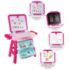 Kids Art Double Sided Magnetic Chalkboard Dry Erase Board With Letters Numbers