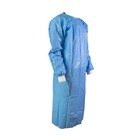 Sms Waxed Sterile Disposable Level 3 Surgical Gown  With Fabric Cuff