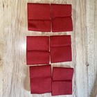 Bsa Red Boy Scout Shoulder Loops Epaulets Set Of 2 Vintage Pre-owned
