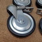Caster Wheels  4 5  Casters Set Of 4 Heavy Duty Locking Industrial Casters 
