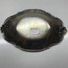 Vintage Silverplate International Silver Company Candy Dish Tray 8 5x5 5 Inches
