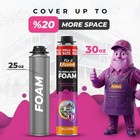 Fix   Fusion Spray Foam Insulation Kit Closed Cell Expanding 30 Oz 6 12 24 Pack