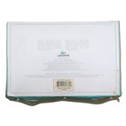 Lacoste 100  Cotton Queen Fitted Sheet 8442 270 Crocod il Water Blue
