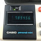 Vintage Euc Calculator Casio Personal Mini Electronic Casio Computer Japan A1